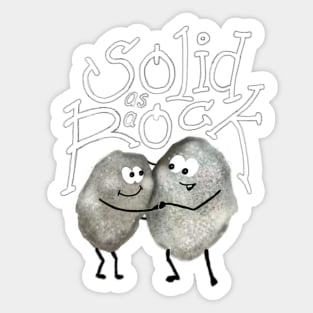 Rock Solid Love Sticker